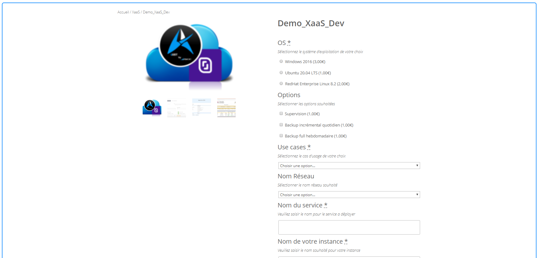 Fiche services et produits Fiche services et produits